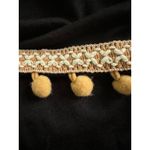 Lane Bryant Black Off The Shoulder Blouse Pom Pom Boho Beachy Resort Size 26/28 Photo 3