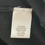 Dress Barn | Black Waterfall front Tunic Length Cardigan | XL Photo 9