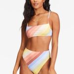 Billabong Brighter Daze Square Bralette - Bikini Set, Size Large, $118 Photo 0