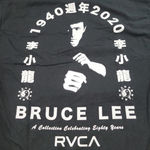 RVCA NWOT New Shirt Size Large Regular Fit Bruce Lee Eighty Years Graphic Shirt Unisex Photo 4