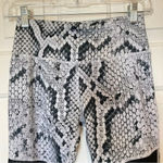 Varley Snakeskin Sycamore Mesh Panel Compression Leggings Ash Python Athletic XS Photo 3