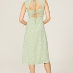 Love, Whit by Whitney Port
Green Floral Ruched Midi Dress Green Size L Photo 3
