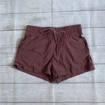 Avalanche  Women's Mauve Drawstring Athletic Shorts Photo 6