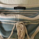 Brandy Melville Blue And White Halter Top Photo 3