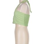 With Jean  Lucille green halter top M Photo 6