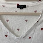 Rails  Heart Printed Tee Shirt Size: S Photo 1