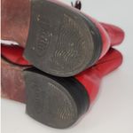 Justin Boots Vintage Justin Red Leather Lace-Up Boots Women’s 7.5B Photo 15