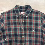 Dr. Martens Black Red Green Plaid Flannel Shirt Tunic Size Medium Photo 1