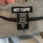 Hot Topic Pleated Plaid Goth Skirt Size L Photo 6