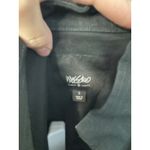 Mossimo‎ Black Trench Coat Belted Jacket Military Style Women's Size Small Photo 3