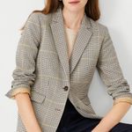 Ann Taylor  Greenwich Blazer in Plaid Photo 0