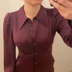 Kate Spade collection satin shirt dress. Fits Xs Photo 8