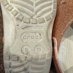 Crocs  Shimmering Orange Mules Photo 1