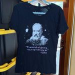 Headline Shirts Black Galileo Queen Short Sleeve 100% Cotton Tee Size XL Photo 0