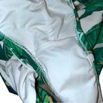 Love and sports awesome white with green tropical design one piece suit! White Size XL Photo 11