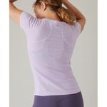 Athleta L Momentum Seamless Tee Women’s Large Oxalis Violet Photo 1
