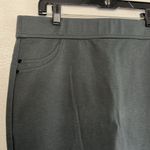 EUC Liverpool Jeans Company Grey Stretchy Skirt sz 14/32 Gray Photo 1