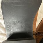 ZARA Brown Ankle Boots Photo 3