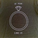 Wildfox “IF YOU LIKE IT 💍 “ Cozy, Lightweight Sweatshirt, Black, White, Size XS Photo 3