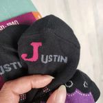 Justin Boots NWT Fashion Cushioned Sole Over The Calf Socks Women's Size Small Photo 12