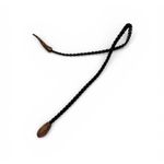 Roberto Cavalli  RARE Serpent Snake Braided leather wrap tie bracelet vintage Photo 1