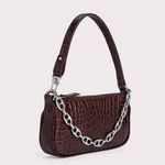 NWT By FAR Mini Rachel in Nutella Brown Photo 4