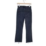 BDG Womens 26 Kick Flare High Rise Cropped Jeans in Black Photo 1