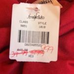 Frederick's of Hollywood Unique One Strap Blingy Red Going Out Shirt NWT Photo 5