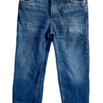 ZARA jeans Mid Rise Straight leg Medium Blue Wash 2X26 Photo 0