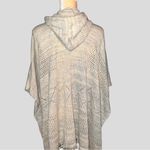 Heather Ed poncho hoodie! Super cute style! Tan Size undefined Photo 11