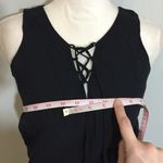 Universal Threads NWOT Black Smocked Elastic Waist Peasant Dress New Photo 5