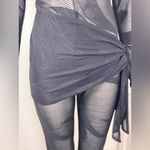 Unbranded Black Sheer Long Sleeve Jumpsuit Photo 6