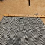 Uniq Houndstooth Black and Gray Size Medium M Wide Leg Pants Career Work NWT Photo 3