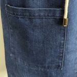 Forever 21 Forever 21 Womens Denim Dress Short Sleeve Lace-Up Pockets Side Zip Dark Wash S Photo 4