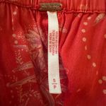 Free People Golden Hour Maxi Dress Cherry Red Small Bohemian Fall Floral 70s Photo 14