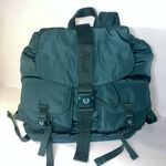 Victoria's Secret PINK BY VICTORIA SECRETS NYLON CARGO BACKPACK FULL SIZE GYM SCHOOL BAG GREEN Photo 0