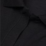 H&M MOVING SALE Black Collared Crop Top Photo 1