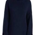 Favorite Daughter The St. James Sweater Dress Merino Wool / Cashmere Size XL New Blue Photo 0