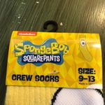 Equalizer Accessories SpongeBob Square Pants NWT Crew Socks Size 9 Photo 4