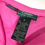 Lauren Ralph Lauren Pink Silk Pants Size 8 Photo 5