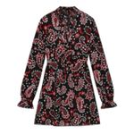 The Kooples
Western Paisley Print Peasant Dress Size 1 FR/ US Small NWT No Belt Photo 1