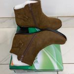 Easy Street NIB $55 Brown Matte Dawnta Strap Harnessed 2” Heel Bootie 7 Photo 1