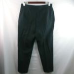 English Wool 32x26 Pocketed Pleated Dress Pants Funeral Black Size 32 Photo 2