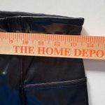 Spanx ‎ Faux Leather High Waisted Leggings Pants Women's M/M Black Shiny Photo 6