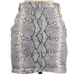 Wilfred Aritzia  snake print mini skirt Photo 3