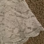 Abercrombie & Fitch White lace  mini shorts Photo 1