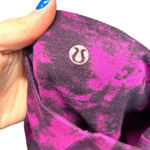 Lululemon Wunder Under Crop II *Full-On Luon (Roll Down) Plum Size 6 Photo 3