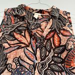 H&M ๐ฆ NWOT Tribal Animal Print Fit and Flare Tunic Blouse 4 Photo 3
