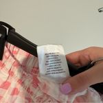 Hello Kitty  Sanrio Plaid Gingham Boxer Pajama Shorts Pink‎ White Size Large Photo 4