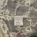 Long boho lace layered skirt White Size L Photo 3